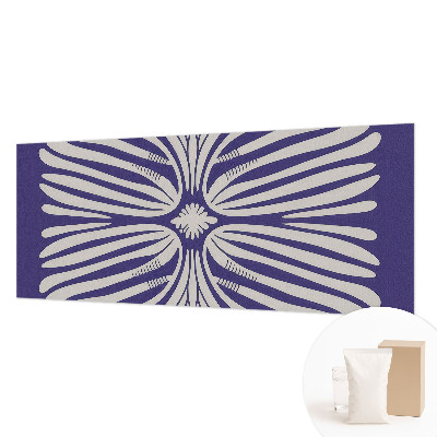 Nowoczesna fototapeta do salonu Kwiatowa symetria