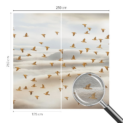 Fototapeta fizelinowa z nadrukiem Ptaki w locie