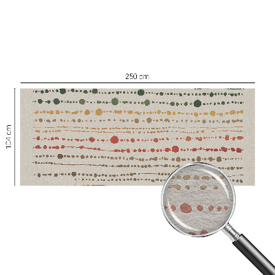 Fototapeta na ścianę Barwne kropki