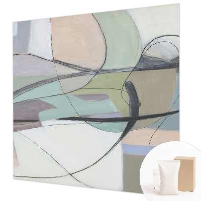 Tapeta fotograficzna fizelinowa Linie pastele