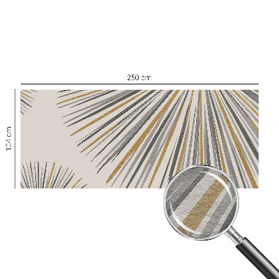 Nowoczesna fototapeta do salonu Geometryczne wachlarze