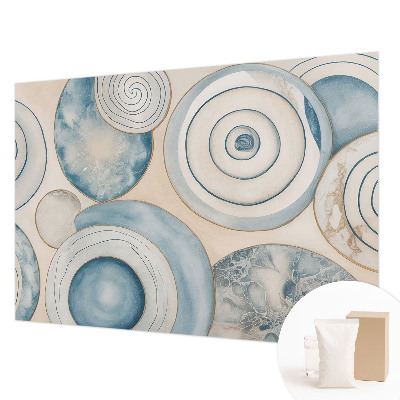 Fototapeta fizelinowa do sypialni Spiralne wiry