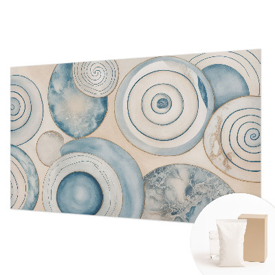 Fototapeta fizelinowa do sypialni Spiralne wiry