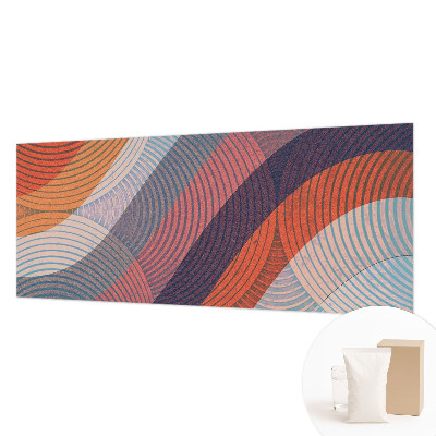 Fototapeta fizelinowa z nadrukiem Barwne fale