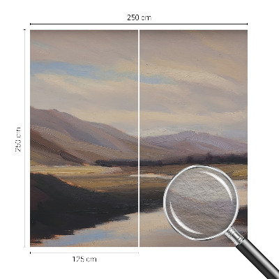 Dekoracyjna fototapeta na ścianę z motywem oddającym naturalny spokój