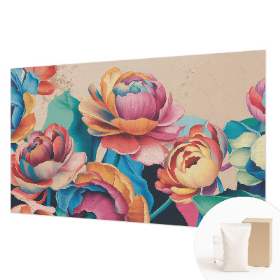 Dekoracyjna fototapeta na ścianę Kwiatowa harmonia