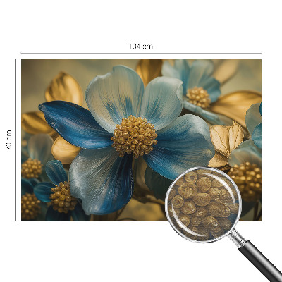 Nowoczesna fototapeta do salonu Kwiatowa kompozycja