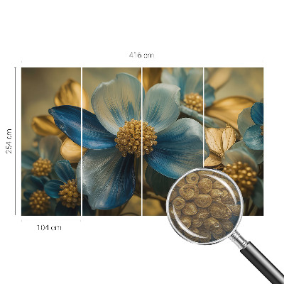 Nowoczesna fototapeta do salonu Kwiatowa kompozycja