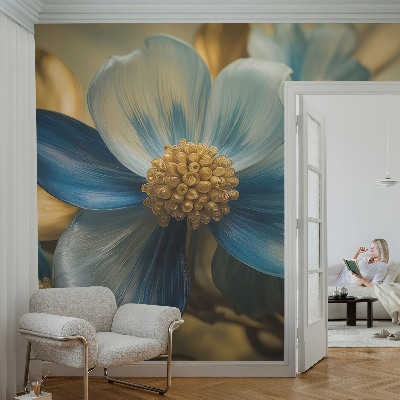 Nowoczesna fototapeta do salonu Kwiatowa kompozycja