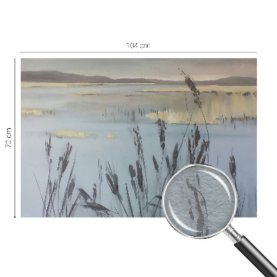 Tapeta fotograficzna fizelinowa Jezioro spokojne