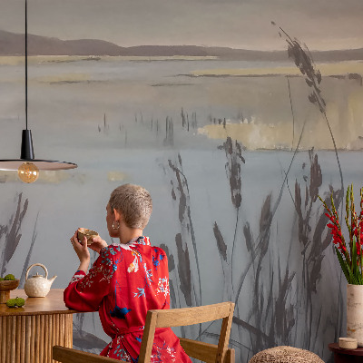 Tapeta fotograficzna fizelinowa Jezioro spokojne