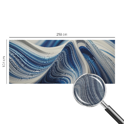 Fototapeta fizelinowa do sypialni z harmonijną abstrakcją