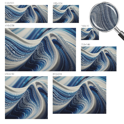 Fototapeta fizelinowa do sypialni Fototapeta fizelinowa do sypialni Harmonijna abstrakcja