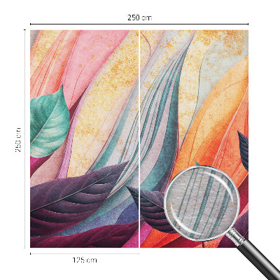 Tapeta fotograficzna Abstrakcyjne liście