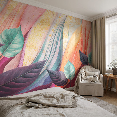 Tapeta fotograficzna Abstrakcyjne liście