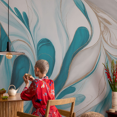 Tapeta fotograficzna fizelinowa Płynne wzory