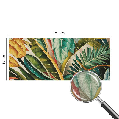 Dekoracyjna fototapeta na ścianę Egzotyczne liście