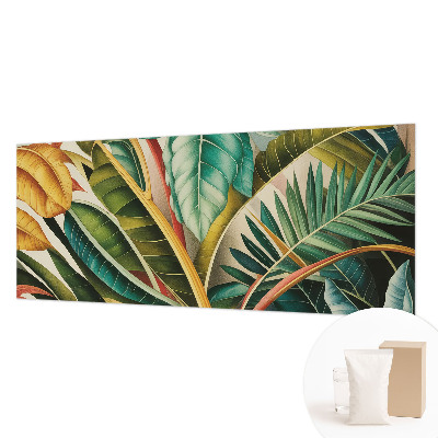 Dekoracyjna fototapeta na ścianę Egzotyczne liście