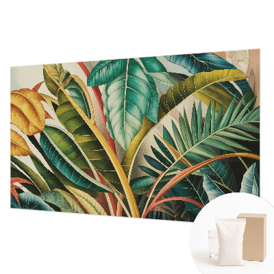 Dekoracyjna fototapeta na ścianę Egzotyczne liście