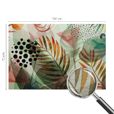 Fototapeta na ścianę Abstrakcyjne liście