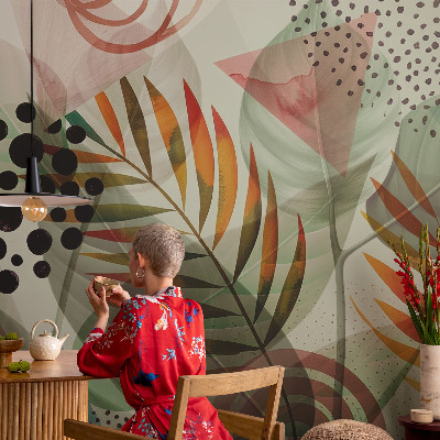 Fototapeta na ścianę Abstrakcyjne liście