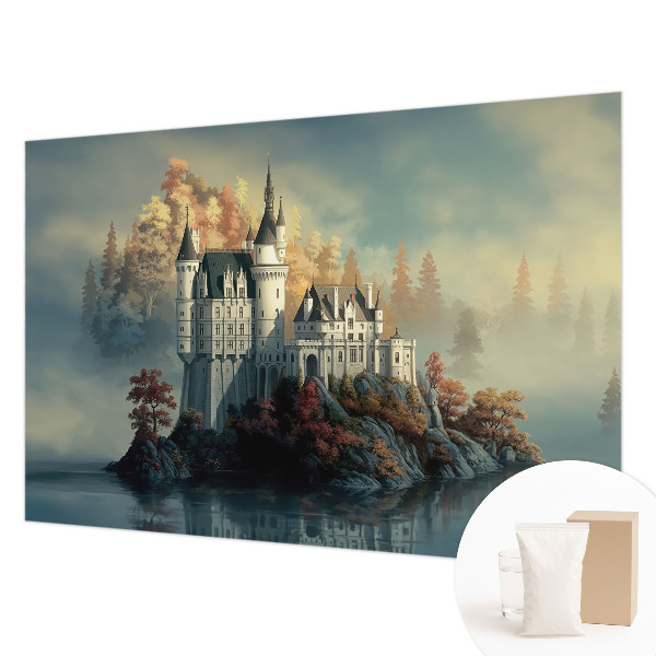 Fototapeta fizelinowa do sypialni Bajkowy zamek