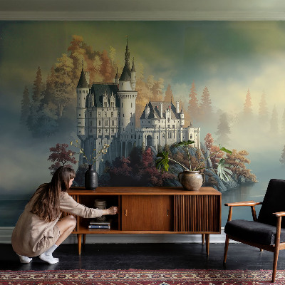 Fototapeta fizelinowa do sypialni Bajkowy zamek