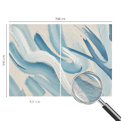 Dekoracyjna fototapeta na ścianę Abstrakcyjne pociągnięcia