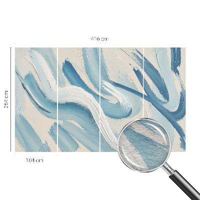 Dekoracyjna fototapeta na ścianę Abstrakcyjne pociągnięcia