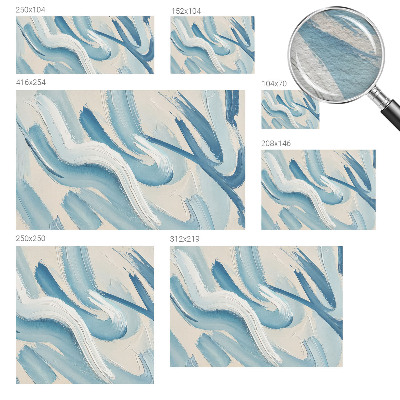 Dekoracyjna fototapeta na ścianę Abstrakcyjne pociągnięcia