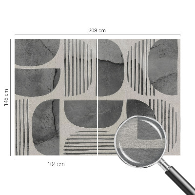 Fototapeta na ścianę z motywem kształtów geometrycznych