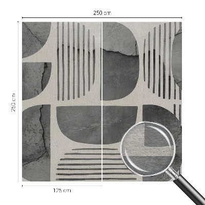 Fototapeta na ścianę z motywem kształtów geometrycznych