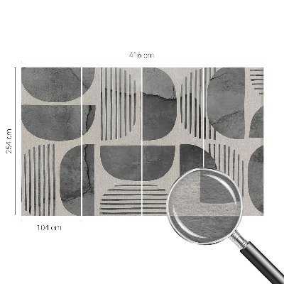 Fototapeta na ścianę z motywem kształtów geometrycznych