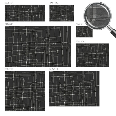 Tapeta fotograficzna z abstrakcyjnym motywem linii