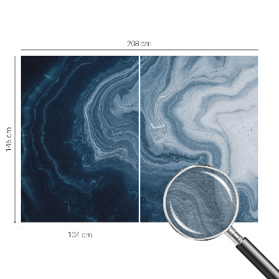 Fototapeta na ścianę Fototapeta na ścianę Niebieskie fale