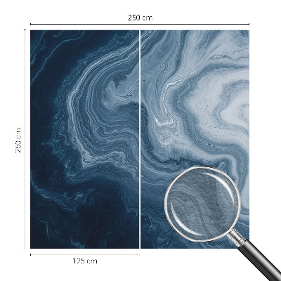 Fototapeta na ścianę Fototapeta na ścianę Niebieskie fale