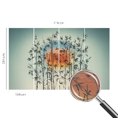 Tapeta fotograficzna fizelinowa Tapeta fotograficzna fizelinowa Harmonijny zachód