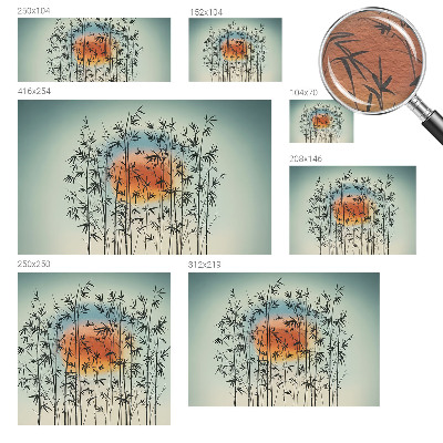 Tapeta fotograficzna fizelinowa Tapeta fotograficzna fizelinowa Harmonijny zachód