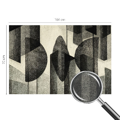Dekoracyjna fototapeta na ścianę z geometrycznym wzorem