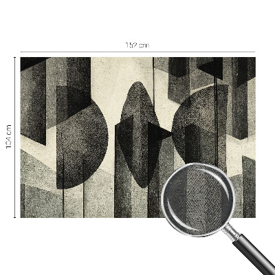 Dekoracyjna fototapeta na ścianę z geometrycznym wzorem