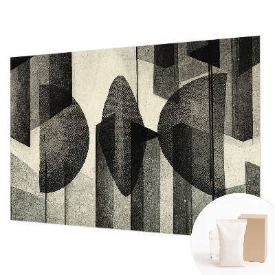 Dekoracyjna fototapeta na ścianę z geometrycznym wzorem