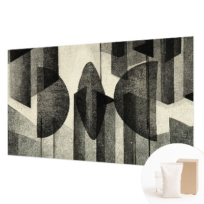 Dekoracyjna fototapeta na ścianę z geometrycznym wzorem