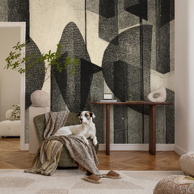 Dekoracyjna fototapeta na ścianę z geometrycznym wzorem