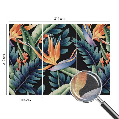 Fototapeta fizelinowa do sypialni Rajski motyw