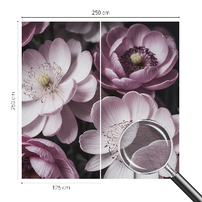 Fototapeta fizelinowa z nadrukiem Fototapeta fizelinowa z nadrukiem Kwiecista elegancja