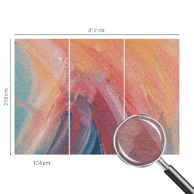 Tapeta fotograficzna z motywem kolorowych eksplozji
