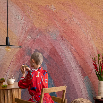 Tapeta fotograficzna z motywem kolorowych eksplozji