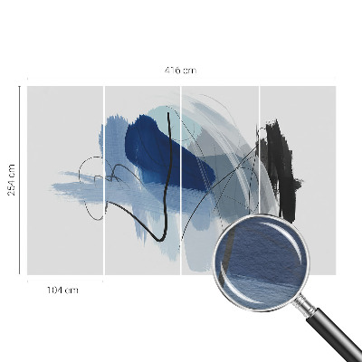 Dekoracyjna fototapeta na ścianę Kolorowe abstrakcje