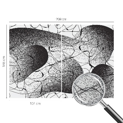 Nowoczesna fototapeta do salonu Abstrakcyjny wzór