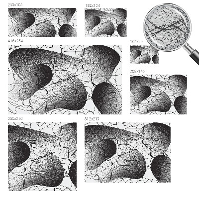 Nowoczesna fototapeta do salonu Abstrakcyjny wzór